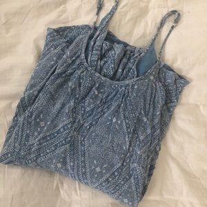 ROXY Blue and White Mini Dress